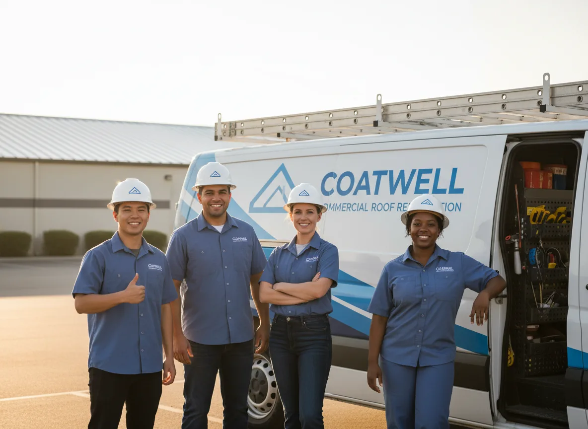 Commercial roof coating company in Danbury, IA